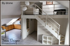 Appartement attique T4 de 119 m2 avec terrasse et garage double