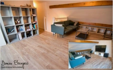 Duplex en dernier étage de 146 m² (208 m² au sol) avec double garage et cave