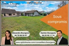 Terrain constructible de 874 m² à Pougny, emplacement privilégié à la frontière suisse