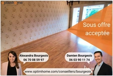 Appartement 3 pièces de 72 m2 avec 3 grands balcons, cave, garage et vue sur le Jura