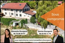 PERON (secteur Feigères) – Spacieuse maison avec vue Mont-Blanc et terrain constructible