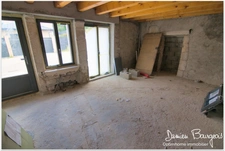 Maison mitoyenne brute avec fort potentiel d'environ 140 m² au sol