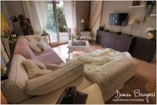Appartement T3 sans vis à vis avec places de parking intérieure et extérieure, cave et piscine
