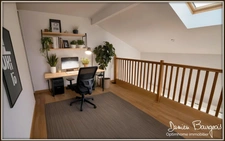 Appartement attique T5 de 117m2 avec 2 terrasses, 1 balcon et 2 garages fermés