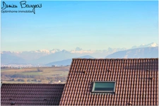 Duplex en dernier étage de 146 m² (208 m² au sol) avec double garage et cave