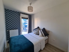 À LOUER – 2 PIÈCES MEUBLÉ AVEC BALCON ET PARKING – BOIS-COLOMBES