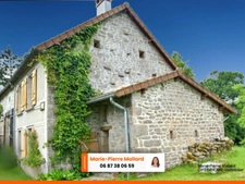 Maison de famille à la campagne, 6 pièces à SAINT PIERRE BELLEVUE (23) avec un jardin