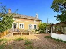 DEPT DE LA VIENNE (86) Maison de Village à vendre 5 pièces 123.83 m2 terrain 1490 m2 à BEAUMONT ST CYR (86)