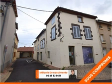 Immeuble 122m² en plein centre ville de Pont-du-Château 