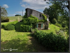 Maison en pierre avec parc de 3 ha et vue dominante à vendre à SAINT QUENTIN DE CAPLONG (33)