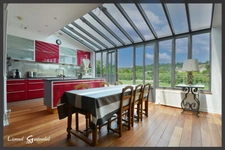 Maison de ville de caractère à vendre 3 à 4 chambres avec vue sur la Dordogne à SAINTE FOY LA GRANDE (33)