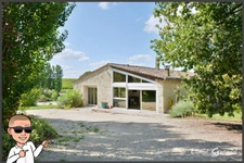 Maison en pierre de charme avec piscine 4 chambres en Gironde isolée dans un cadre rare et privilégié