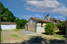 Maison à vendre 5 pièces Perigourdine en pierre à Saint Avit Saint Nazaire  (33) proche de la Dordogne 