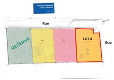 Terrain à vendre de 717 m² - Quartier calme - PORT SAINTE FOY ET PONCHAPT (33)
