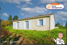 Maison contemporaine de plain-pied à vendre trois pièces  85 m² à ARVEYRES (33)