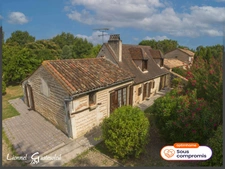 Maison à vendre 5 pièces Perigourdine en pierre à Saint Avit Saint Nazaire  (33) proche de la Dordogne 