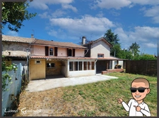 Maison à vendre 4 chambres avec jardin, parking sur la commune de Pineuilh proche de Sainte Foy la Grande (33)