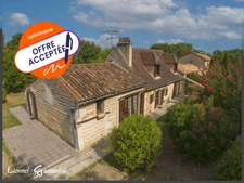Maison à vendre 5 pièces Perigourdine en pierre à Saint Avit Saint Nazaire  (33) proche de la Dordogne 