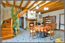  Maison en pierre au bord de la Dordogne à vendre– Proche Saint-Émilion  à VIGNONET (33)