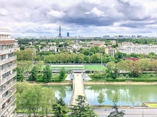 Puteaux Centre - appartement avec vue panoramique, 3 ou 4 chambres, balcon