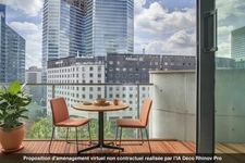 Courbevoie La Défense - appartement 2 chambres, balcon, environnement calme et verdoyant