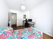 Rue Daguerre : appartement 2 pièces au calme en dernier étage