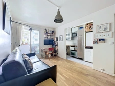 Village Jourdain (Paris 20ème) - Appartement à vendre 2 pièces avec balcon au calme