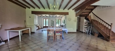 Belle maison de campagne 174 m2 ( ferme ) 5 chambres - Grande pièces de vie - 6200 m2 + dépendances et Préau