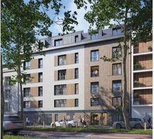 appartement T2 à vendre ROUEN droite (76), surface habitable 44.99 m2