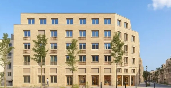 appartement T3 neuf à vendre PANTIN (93), surface 60,62 m2 dont jardin d'hiver fermé 5 m2 + balcon 3,60 m2