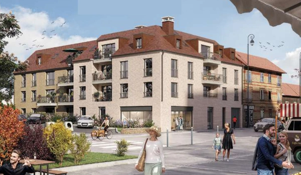 Appartement T3 neuf à vendre VERSAILLES (78), surface habitable 67,64 m2 + jardin 83 m2 + park s-sol