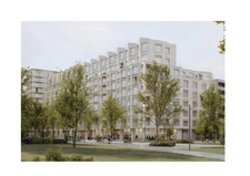 appartement T4 neuf à vendre PARIS 18e, surface hab 72.20 m2 + 3 balcons d'une surface totale de 13.90 m2