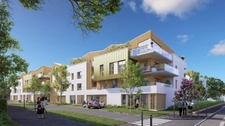 Appartement neuf T2 à vendre BOIS GUILLAUME (76) surface 49.17 m2 + terrasse/jardin 31.00 m2 + park s-sol