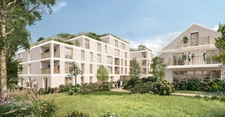 appartement T2 neuf à vendre  RUEIL MALMAISON (92), surface hab 52.13 m2 + terrasse et jardin.