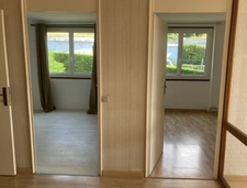 3-room apartment for sale in Rouen, right bank, living area 75 m2 + cellar + 2 parking spaces.