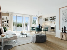 appartement T2 neuf à vendre BEZONS (95), surface habitable 43.62 m2 + terrasse 10.89 m2 + parking s-sol