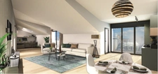appartement T4 duplex à vendre PARIS 20e, d'une surface hab 103.86 m2 + terrasse 10.42 m2