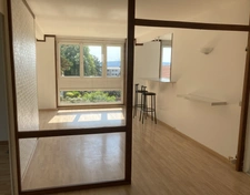 3-room apartment for sale in Rouen, right bank, living area 75 m2 + cellar + 2 parking spaces.
