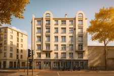 Studio neuf à vendre VANVES (92), surface habitable 17,10 m2