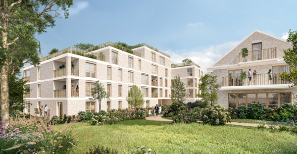 appartement T2 neuf à vendre  RUEIL MALMAISON (92), surface hab 52.13 m2 + terrasse et jardin.