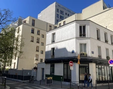 maison T6 neuve à vendre PARIS 19e, surface hab 101.02 m2 (pondérée 109) + jardin 24 m2, terrasses et s-sol.