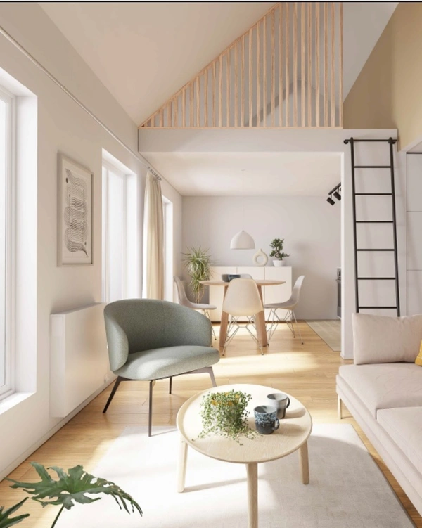 Studio neuf à vendre PARIS 19e, surface habitable 20.92 m2