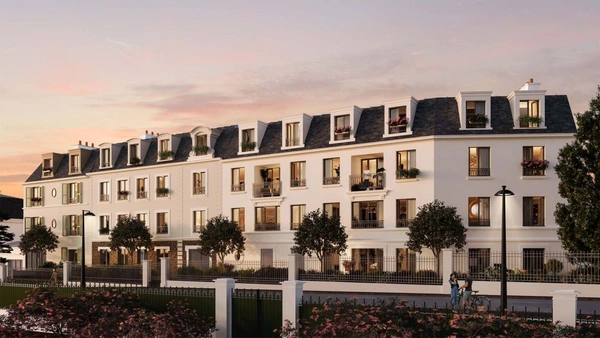 Appartement T4 neuf à vendre SEVRES (92), surface habitable 88.61 m2 + terrasse/jardin 116 m2 + 1 park s-sol
