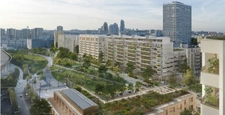 appartement T4 neuf à vendre PARIS 18e, surface hab 72.20 m2 + 3 balcons d'une surface totale de 13.90 m2