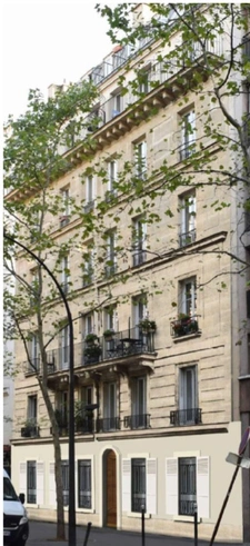 Appartement T3 loué à vendre PARIS 19e, surface habitable 54 m2 + cave 5.6 m2