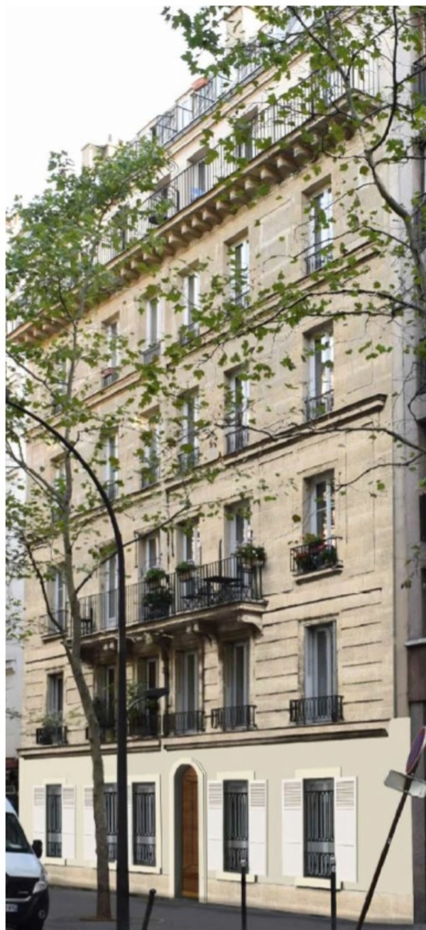 Appartement T3 loué à vendre PARIS 19e, surface habitable 54 m2 + cave 5.6 m2