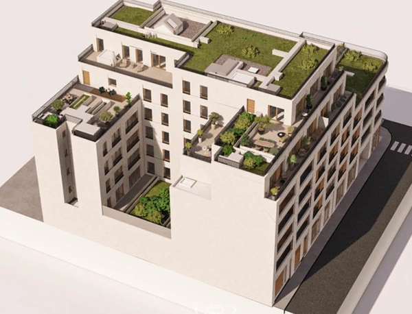 Appartement T2 neuf à vendre PARIS 18e, surface habitable 50.20 m2