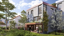 Appart neuf T2 à vendre ISSY-LES-MOULINEAUX (92), 54.66 m2 + terrasse & jardin 135.78 m2 + park + cave.
