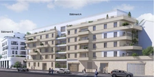 appartement T2 neuf à vendre ASNIERES SUR SEINE (92), surface hab. 38.46 m2 + balcon 5.04 m2 + park s-sol