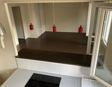 Grand appartement T2 de 57.70 m2 au 1er étage sans ascenseur, ROUEN rive droite.